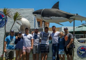 Shark players visit Sharks